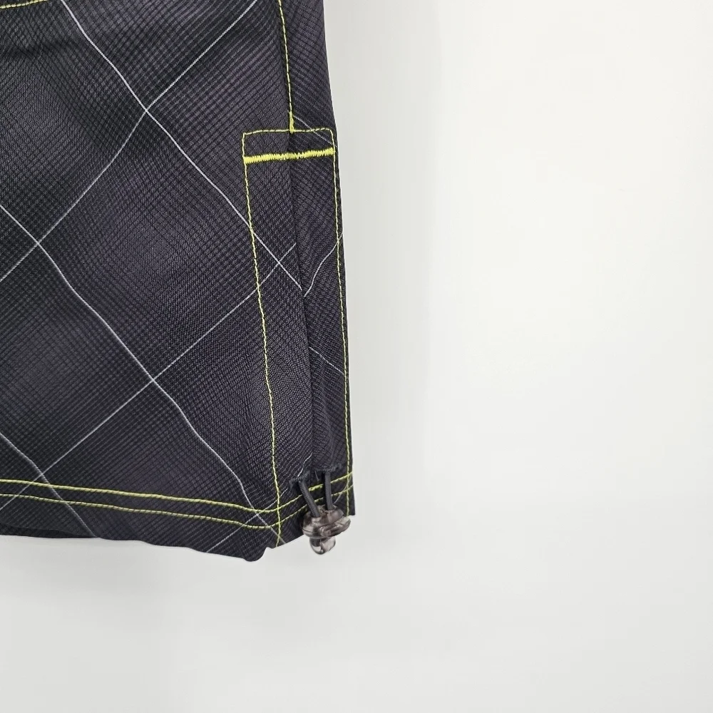 Athleta Women’s 12 Tulum Grey Plaid Active Quixk Dry Skort Style 214970 New